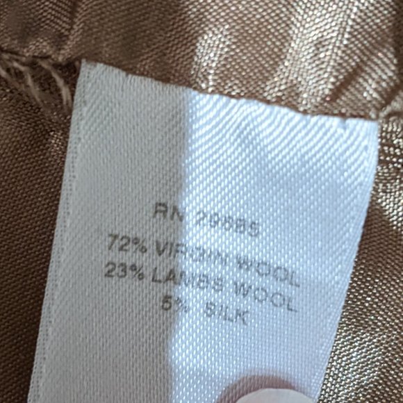 Pendleton Trousers Wool Pants Beige Size 14 - Picture 9 of 11